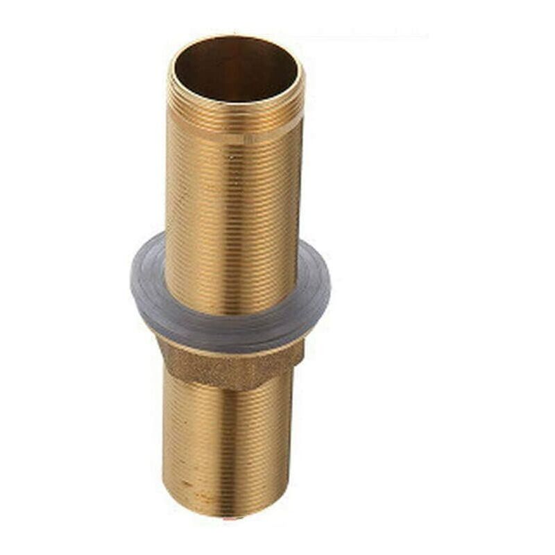 foto del prodotto lablanc kit di raccordi per rubinetto con stelo filettato a foro singolo da 100 mm, nipplo di bloccaggio, estensione, componente hardware per tubo