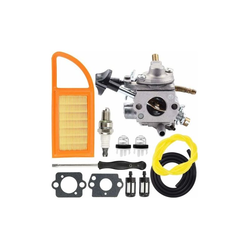 foto del prodotto lablanc kit di sostituzione del carburatore per soffiatore a zaino stihl br500, br550, br600, sostituisce i numeri di parte 4282 120 0606,