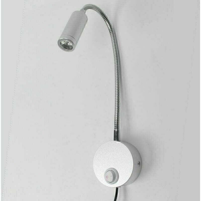 foto del prodotto lablanc lampada da lettura a parete dimmerabile con touch, luce di lettura a led testiera con porta usb e interruttore, luce a collo di cigno