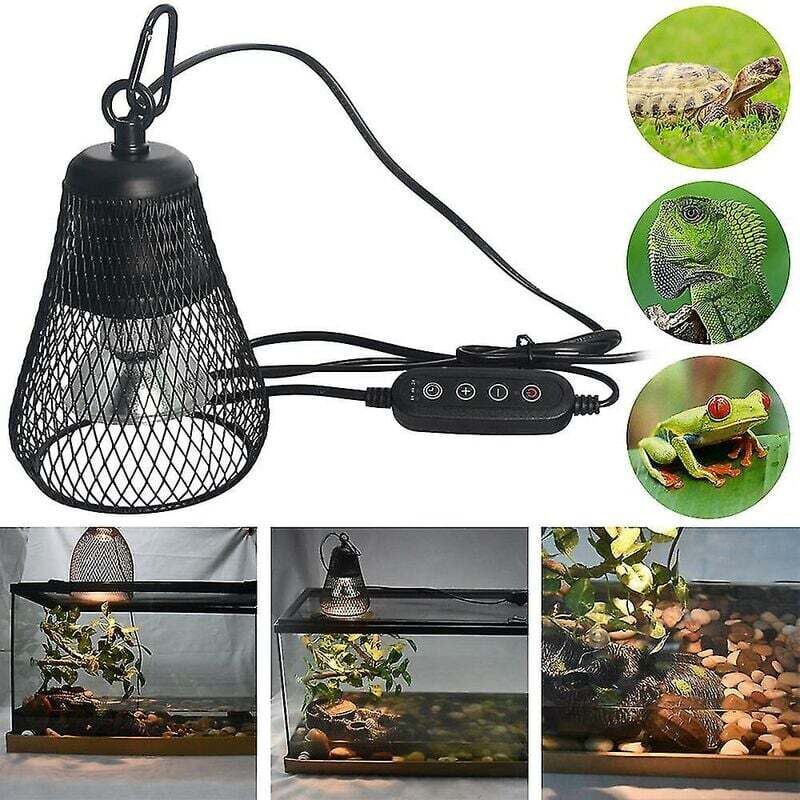 foto del prodotto lablanc lampada riscaldante per terrari, lampada per tartarughe uva uvb, lampadina riscaldante per terrari, lampadina riscaldante da 50 w per