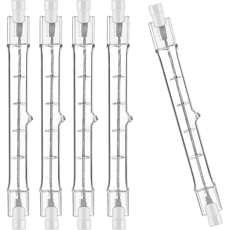foto del prodotto lablanc lampadina alogena r7s 118 mm 200 w 230 v, lampadina alogena r7s 118 mm, lampada alogena r7s dimmerabile per faretti da costruzione,