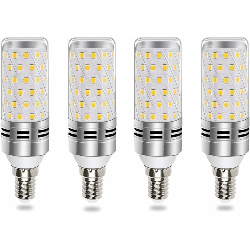 foto del prodotto lablanc lampadina led e14 16w bianco freddo 6000k, equivalente a e14 alogena 100w 120w, 1600lm, luce a 360 , ac 175 265v, lampadina led e14 a