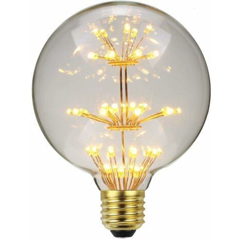 foto del prodotto lablanc lampadina led vintage rgb firework edison lampadina 3w 220 240v e27 lampadina decorativa g95 classe energetica g 