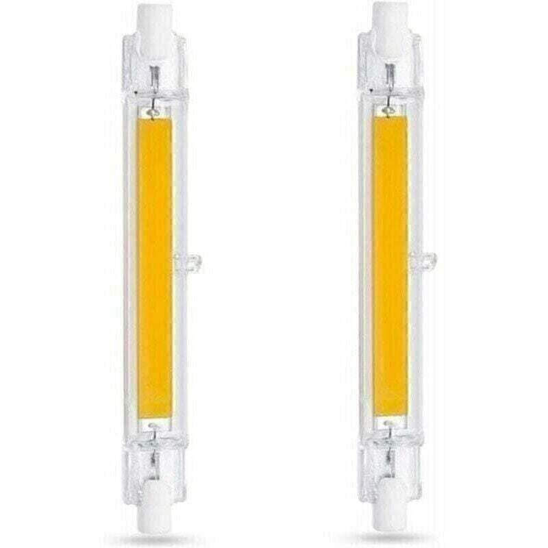foto del prodotto lablanc - lampadine led r7s 118 mm 20 w dimmerabili lineari, j118mm bianco freddo 6000 k equivalenti a lampade alogene da 100 w, senza sfarfallio