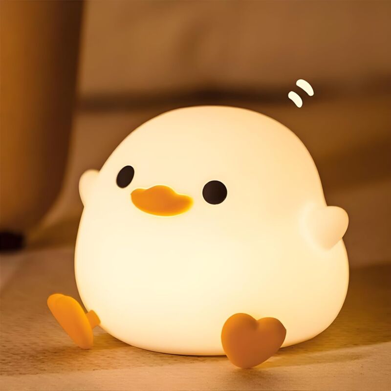 foto del prodotto lablanc luce notturna per bambini kawaii, ricaricabile tramite usb, con timer, luce notturna regolabile, regalo di compleanno e natale per bambini,