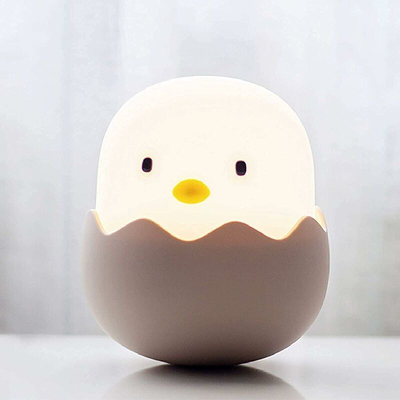 foto del prodotto lablanc luce notturna per bambini, luce notturna per neonati, luce notturna ricaricabile per bambini, luce notturna a forma di pulcino, lampada
