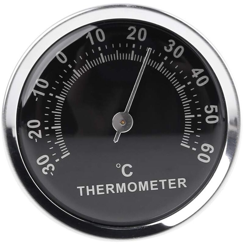 foto del prodotto lablanc mini termometro analogico meccanico per auto, resistente e da 58 mm, con adesivo