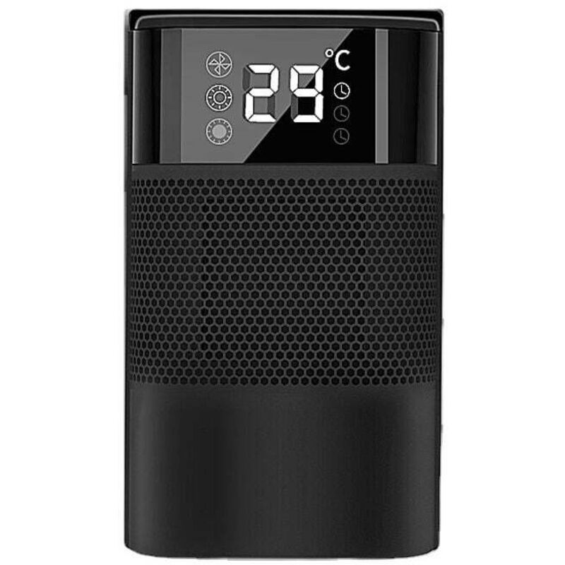 foto del prodotto lablanc - mini termoventilatore in ceramica a risparmio energetico con riscaldamento rapido in 3 secondi, protezione antiribaltamento e