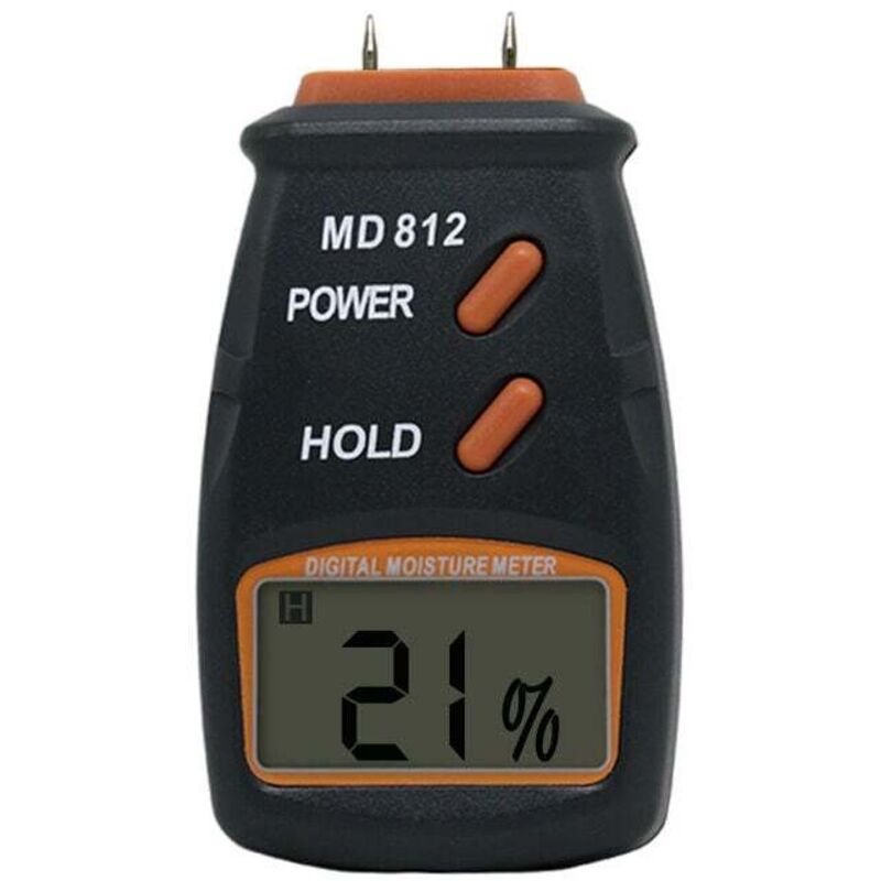 foto del prodotto lablanc misuratore di umidit , misuratore di umidit digitale portatile per pareti in legno a 2 pin, display lcd digitale hd, rilevatore di