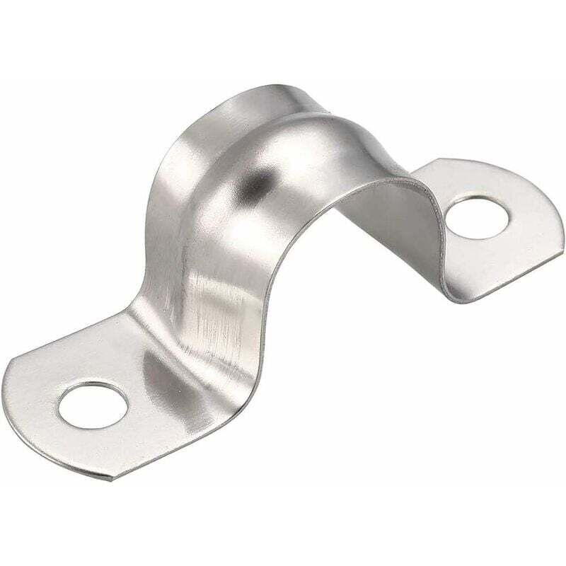 foto del prodotto lablanc morsetto per tubi a u in acciaio inossidabile 304 morsetto per tubi a forma di u per il fissaggio di tubi da 20 mm confezione da 30