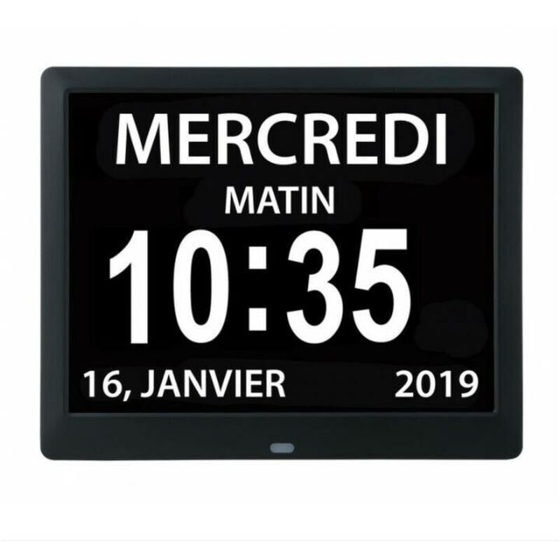 foto del prodotto lablanc orologio digitale da 7 pollici con calendario, data e ora, orologio per l alzheimer per genitori, promemoria per farmaci per nonni e