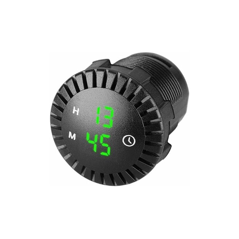 foto del prodotto lablanc orologio led per auto, orologio touch, orologio digitale impermeabile per auto, 12v 24v, mini orologio digitale a led, mini orologio per