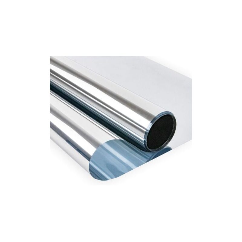 foto del prodotto lablanc pellicola per vetri a specchio unidirezionale, resistente al calore, anti uv, protezione della privacy per casa, ufficio, negozio, vetrina,