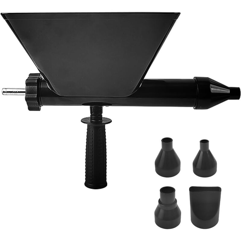 foto del prodotto lablanc pistola elettrica portatile per stuccatura, pistola per stuccatura, pistole per calafataggio, con 4 ugelli, macchina per stuccatura per