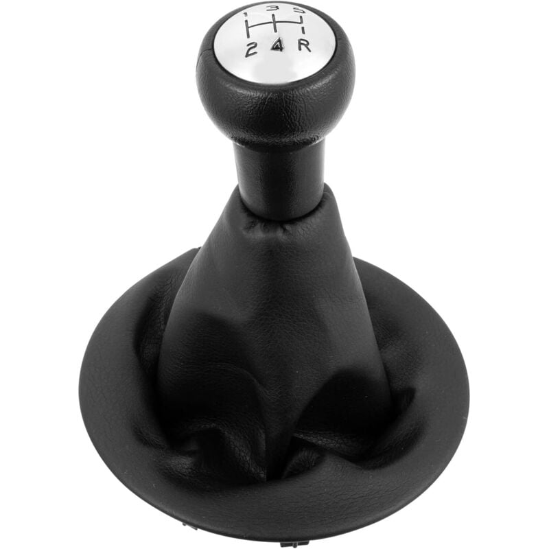 foto del prodotto lablanc - pomello del cambio con cuffia compatibile con peugeot partner 2008-2022 citroen berlingo iii mk3