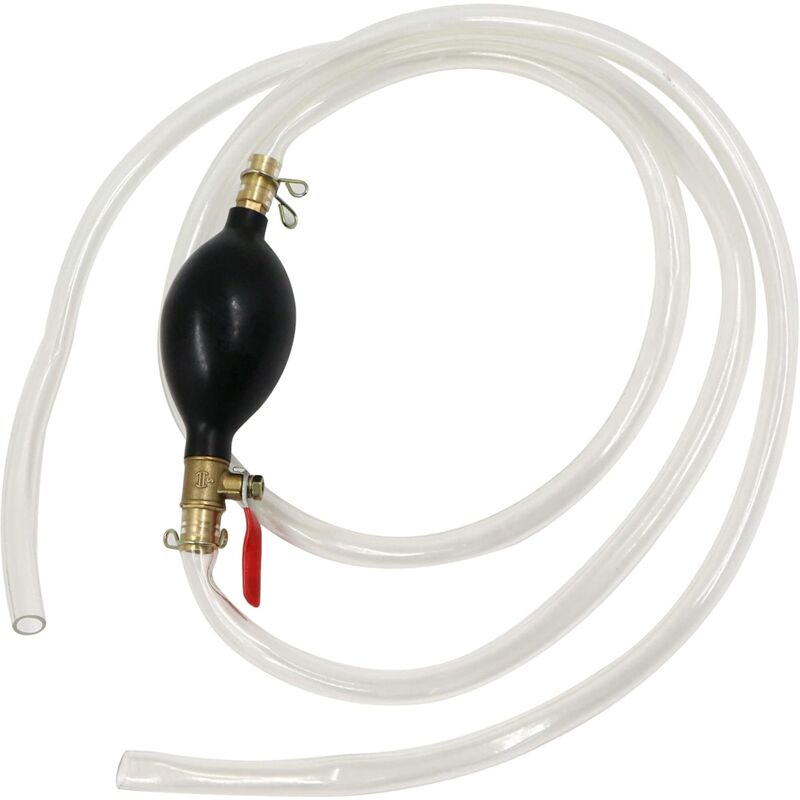 foto del prodotto lablanc pompa di trasferimento carburante manuale pompa di benzina portatile con pompa di trasferimento carburante 2m
