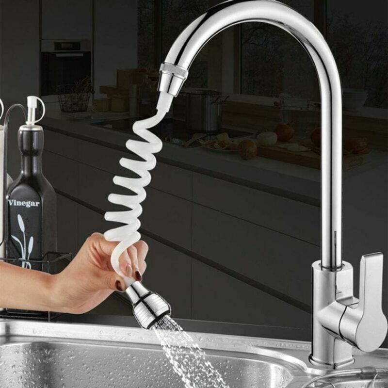 foto del prodotto lablanc prolunga per rubinetto, doccetta estraibile per rubinetto del lavandino, rubinetto da cucina allungabile per uso domestico, rubinetto