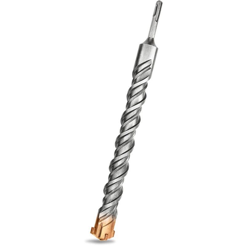 foto del prodotto lablanc punta da trapano sds plus 35 mm x 350 mm, ideale per forare cemento, mattoni, pietra, muratura, accessorio per scalpello a martello
