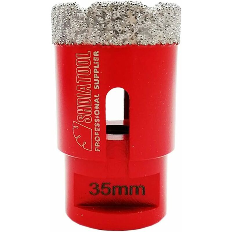 foto del prodotto lablanc punte diamantate da 35 mm con filettatura m14 per foratura a secco di piastrelle in porcellana, granito e marmo
