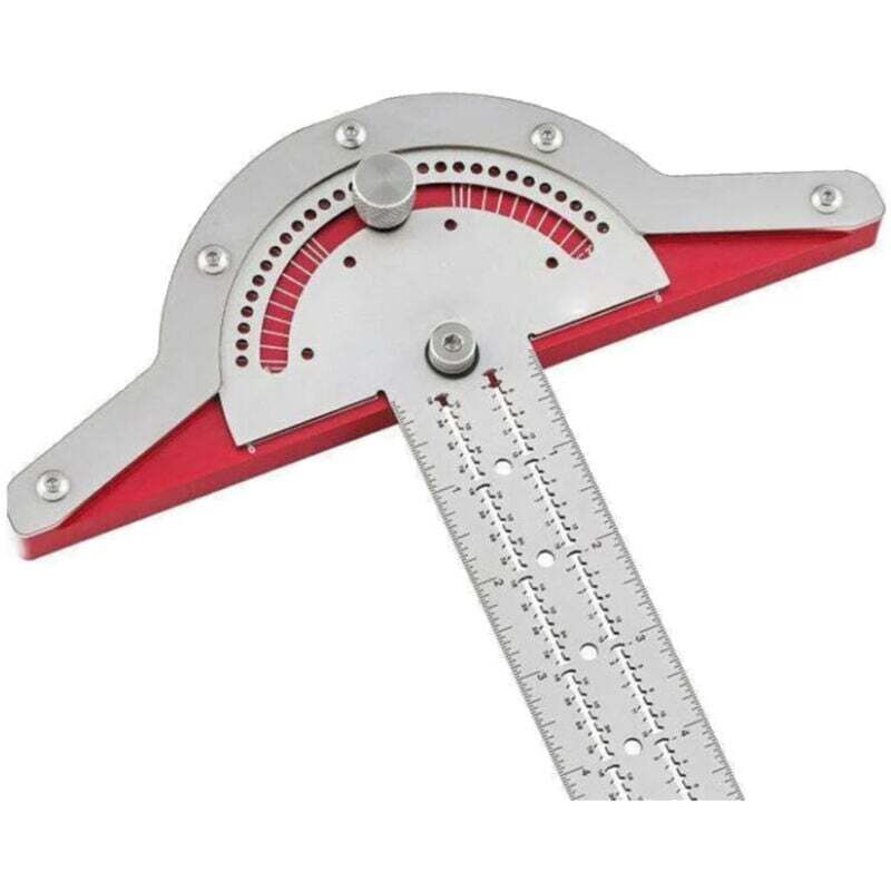 foto del prodotto lablanc righello goniometro digitale da 15 pollici, calibro da carpentiere, acciaio inossidabile, durevole e portatile, adatto per la produzione