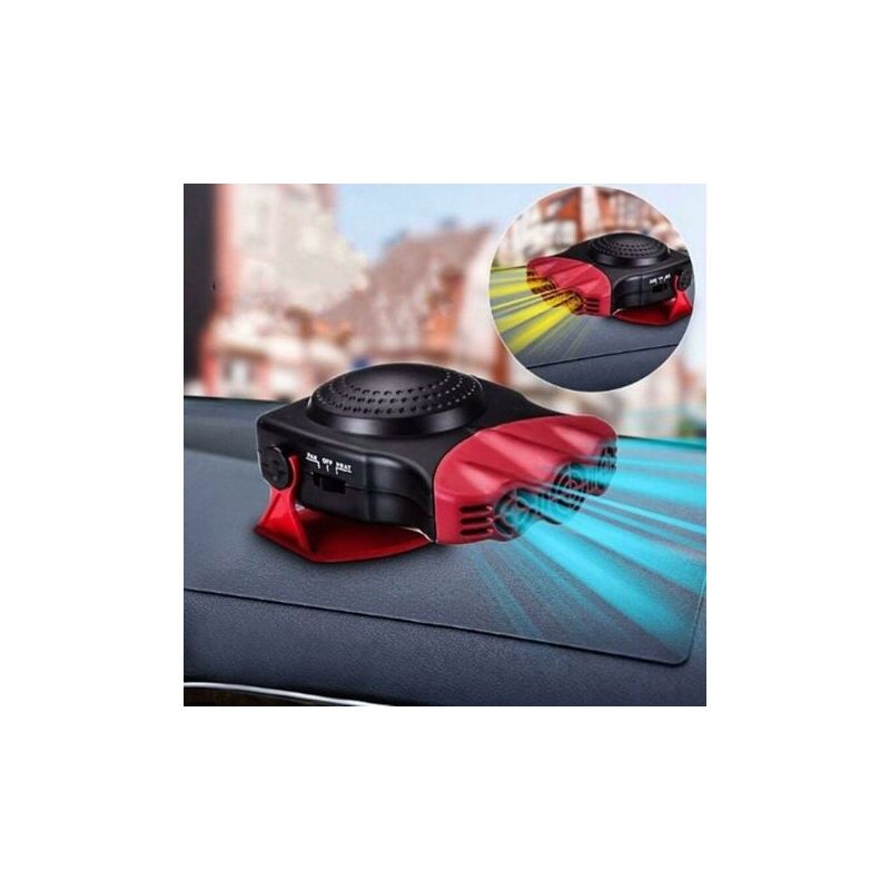 foto del prodotto lablanc riscaldatore per auto riscaldamento rapido 2 in 1 con riscaldamento e raffreddamento, antiappannamento, 12 v, 150 w, accendisigari a 3
