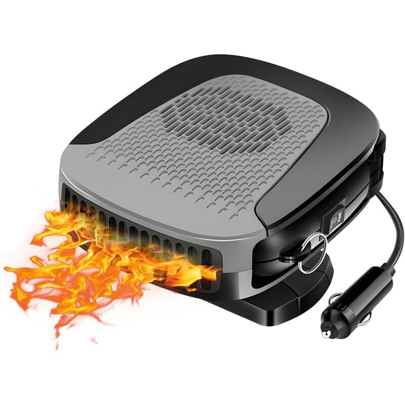 foto del prodotto lablanc riscaldatore per auto, riscaldatore e sbrinatore portatile per auto, sbrinatore per parabrezza da 150 w, riscaldatore per auto collegabile