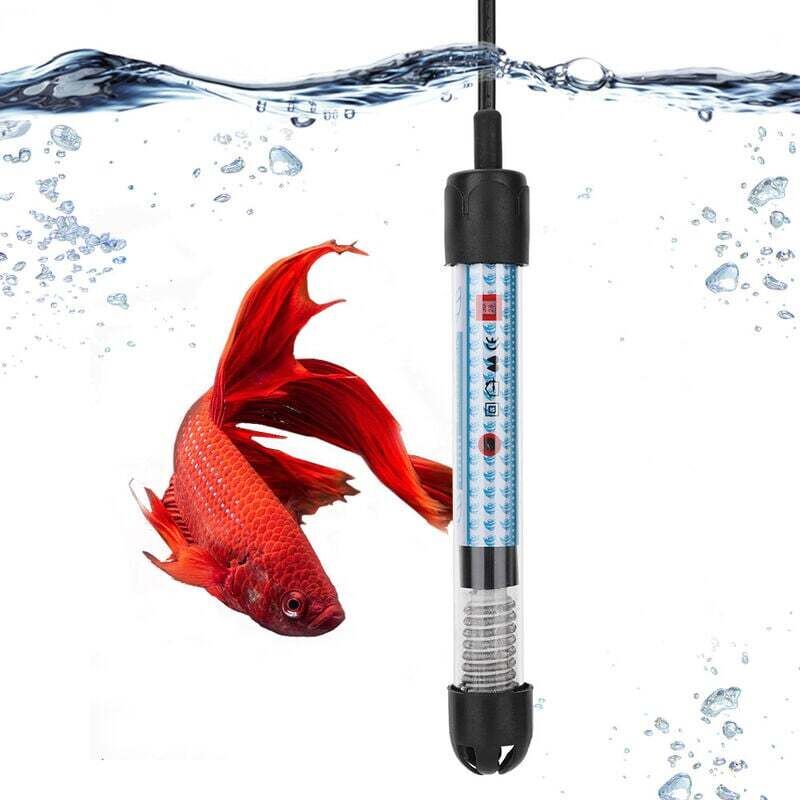 foto del prodotto lablanc riscaldatore sommergibile per acquari da 50 w, riscaldatore regolabile per acquari, mini asta riscaldante per acquari per vasche da pesce e