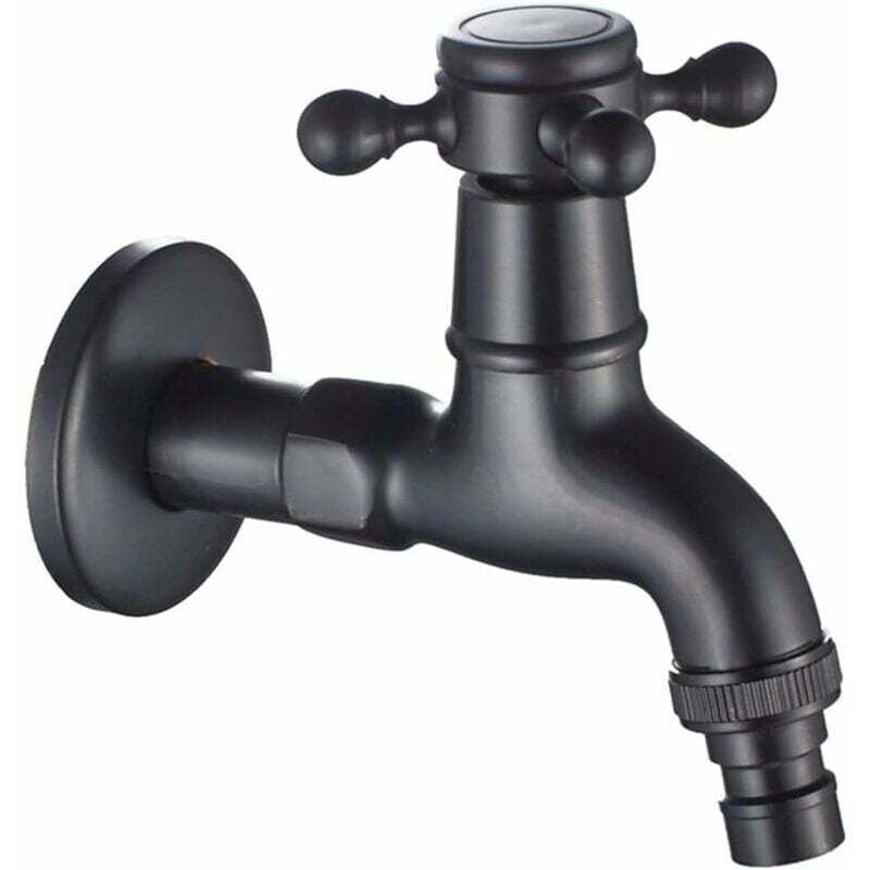 foto del prodotto lablanc rubinetto per acqua fredda a parete in ottone per bagno, wc, lavandino, lavabo, rubinetti per lavatrice, rubinetti da giardino, bronzo