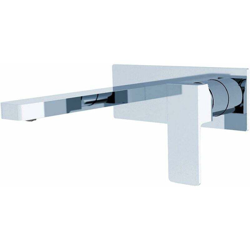 foto del prodotto lablanc rubinetto per bagno a parete completamente in rame senza piombo, rubinetto per lavabo da bagno a parete, miscelatore per vasca da bagno