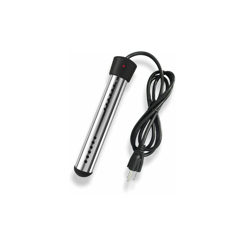 foto del prodotto lablanc scaldabagno elettrico da 2500 w con voltaggio a immersione, riscaldatore per piscina, scaldabagno portatile, adatto per stagni, secchi neri