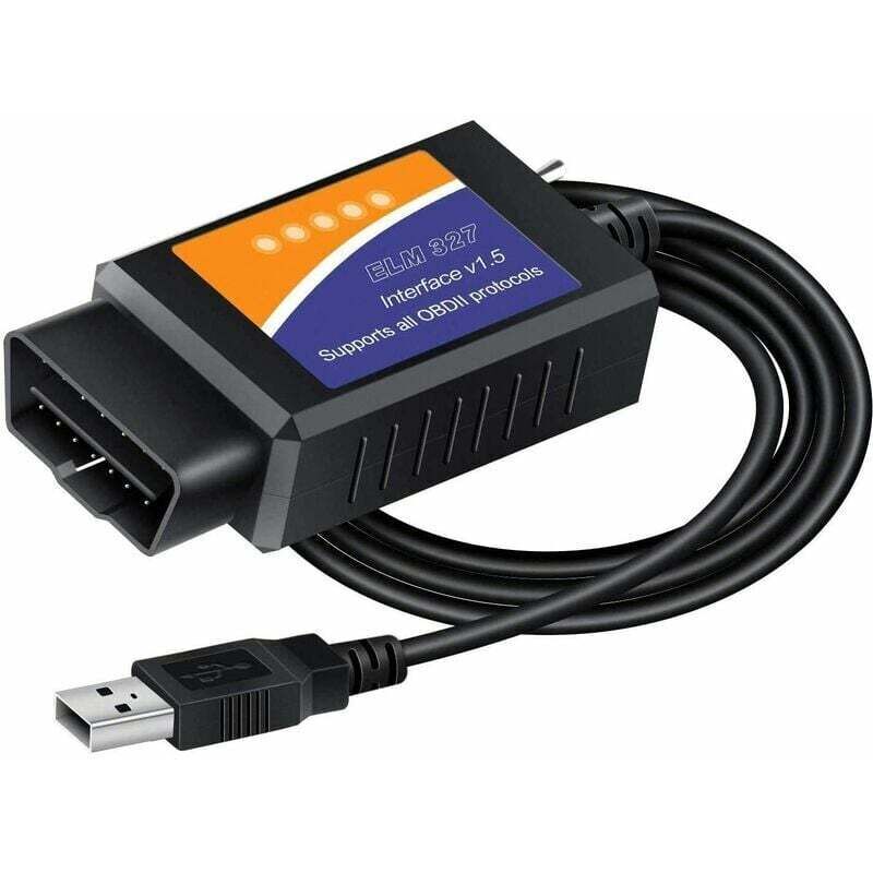 foto del prodotto lablanc scanner con interruttore ms can hs can, adattatore usb obd2 strumento diagnostico obdii professionale