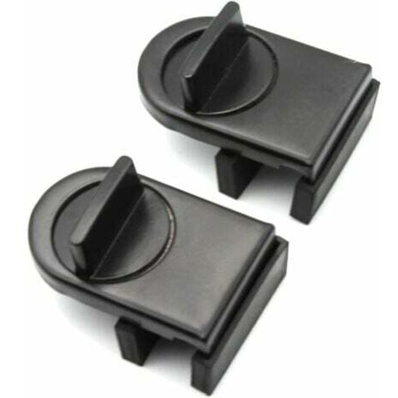 foto del prodotto lablanc - set di 2 serrature per finestre scorrevoli, per la sicurezza dei bambini, porta scorrevole regolabile, protezione dei bambini, sicurezza