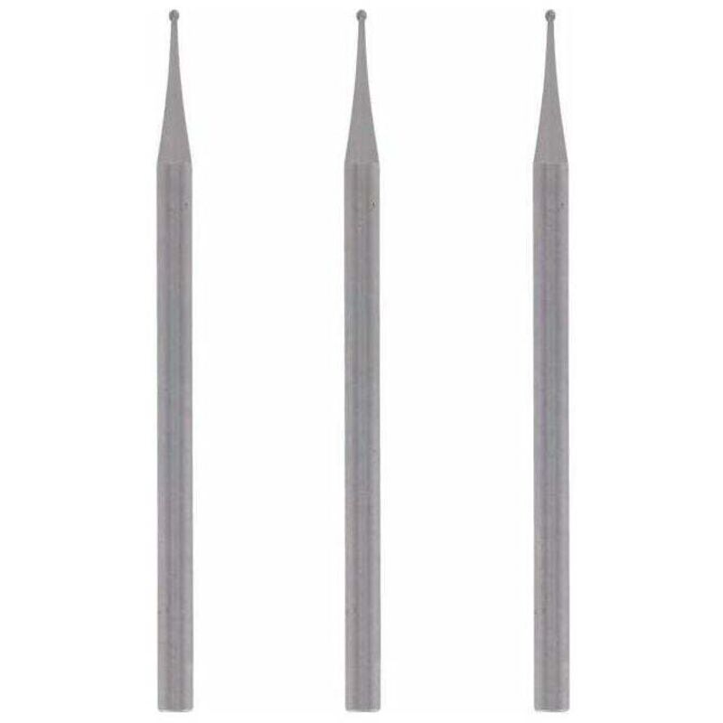 foto del prodotto lablanc set di 3 frese per incisione, estremit arrotondata, 0,8 mm, per intagliare e incidere il legno con utensili multiuso ternel
