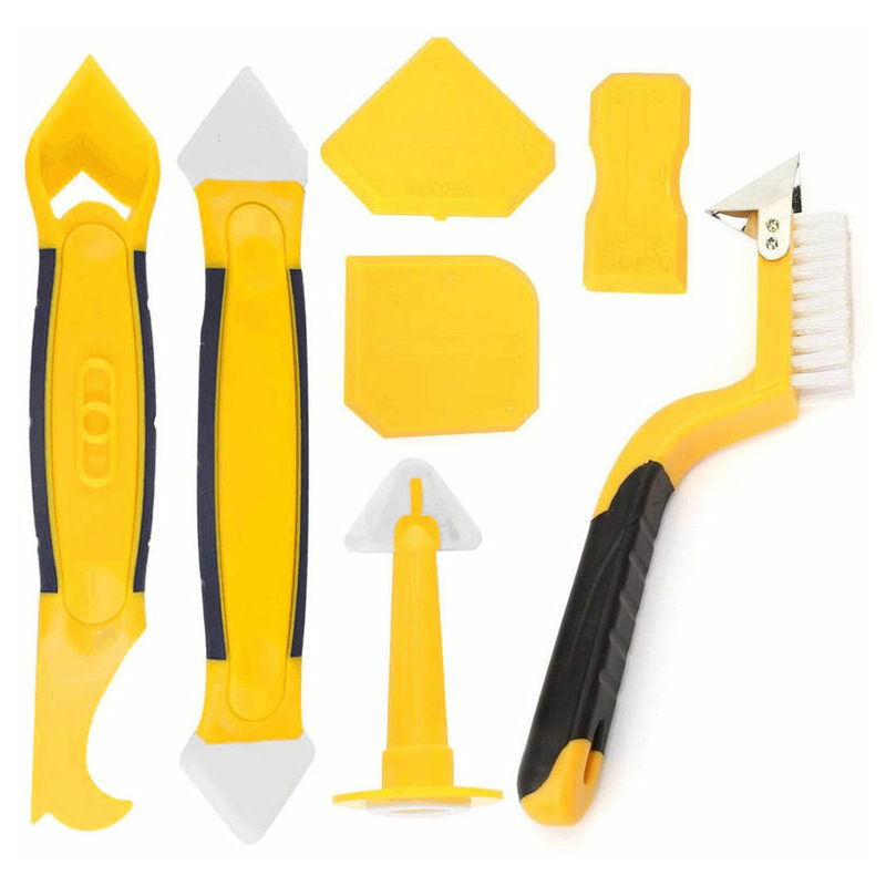 foto del prodotto lablanc set di 7 utensili per silicone, strumento per la rimozione del sigillante con raschietto, strumento per la rimozione del sigillante in