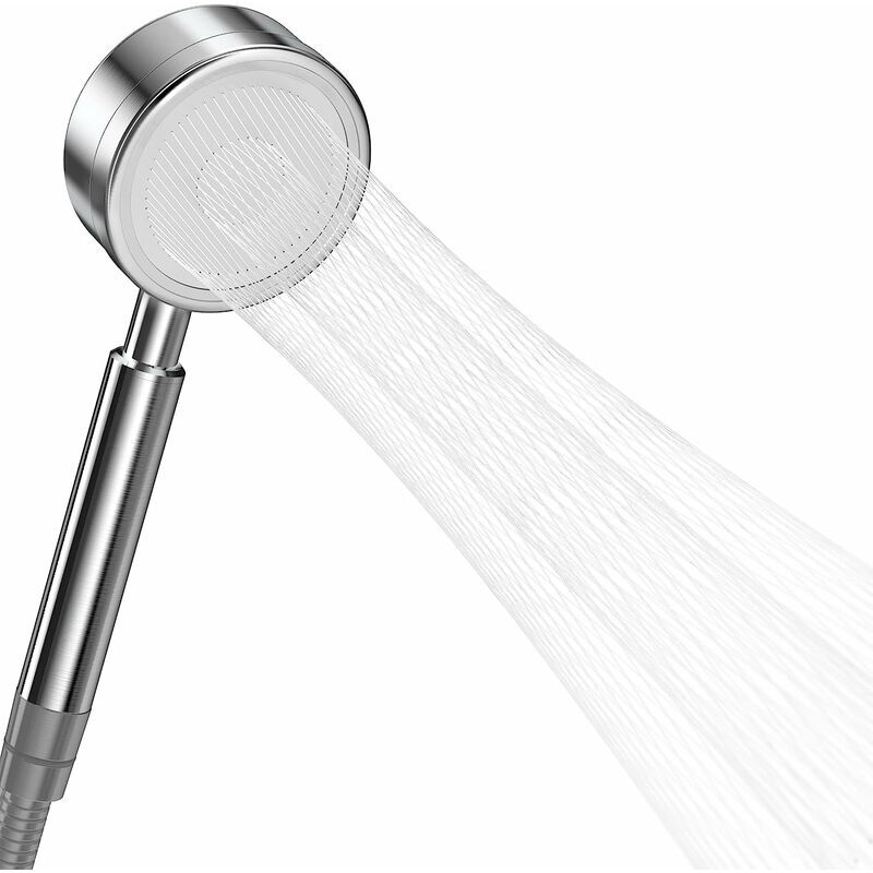 foto del prodotto lablanc soffione doccia ad alta pressione in acciaio inossidabile 304 soffione doccia per bagno a risparmio idrico, facile installazione metodo