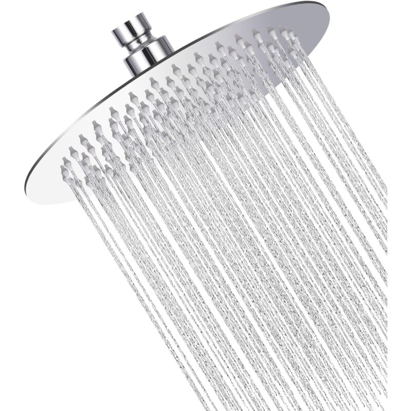 foto del prodotto lablanc soffione doccia rotondo soffione doccia in acciaio inox soffione doccia a risparmio idrico, acciaio inox 304 ruotabile a 360 , facile da