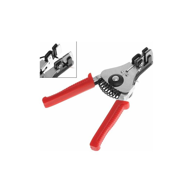 foto del prodotto lablanc spellafili di precisione da 18 cm, spellafili automatico, tagliacavi, spellafili e pinza spelafili, pinza multipla per spelatura, taglio e