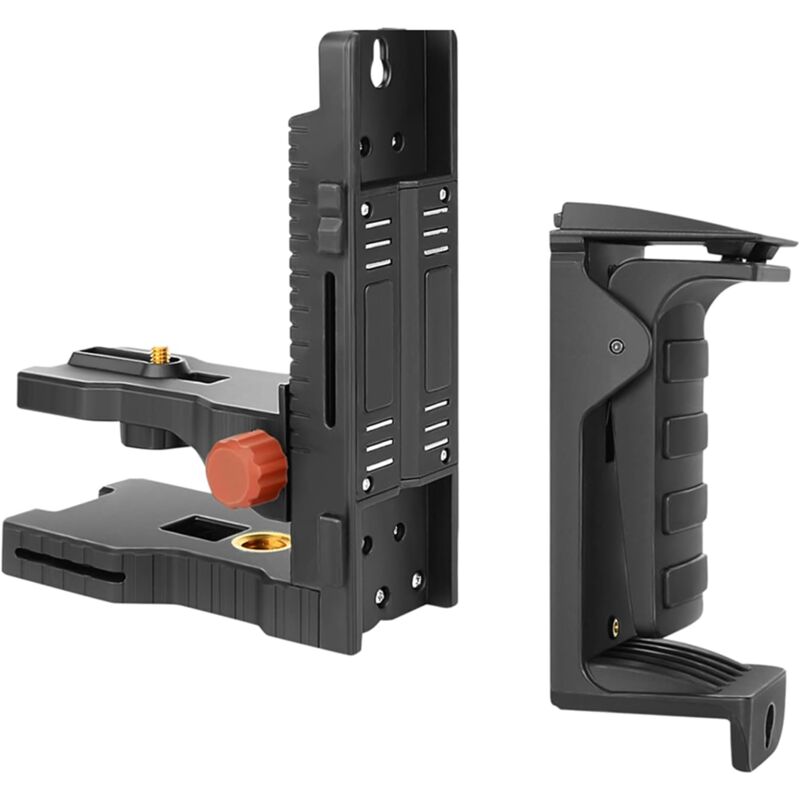 foto del prodotto lablanc supporto laser supporto di regolazione fine per laser a linee incrociate con clip regolabile, base girevole magnetica multifunzionale,