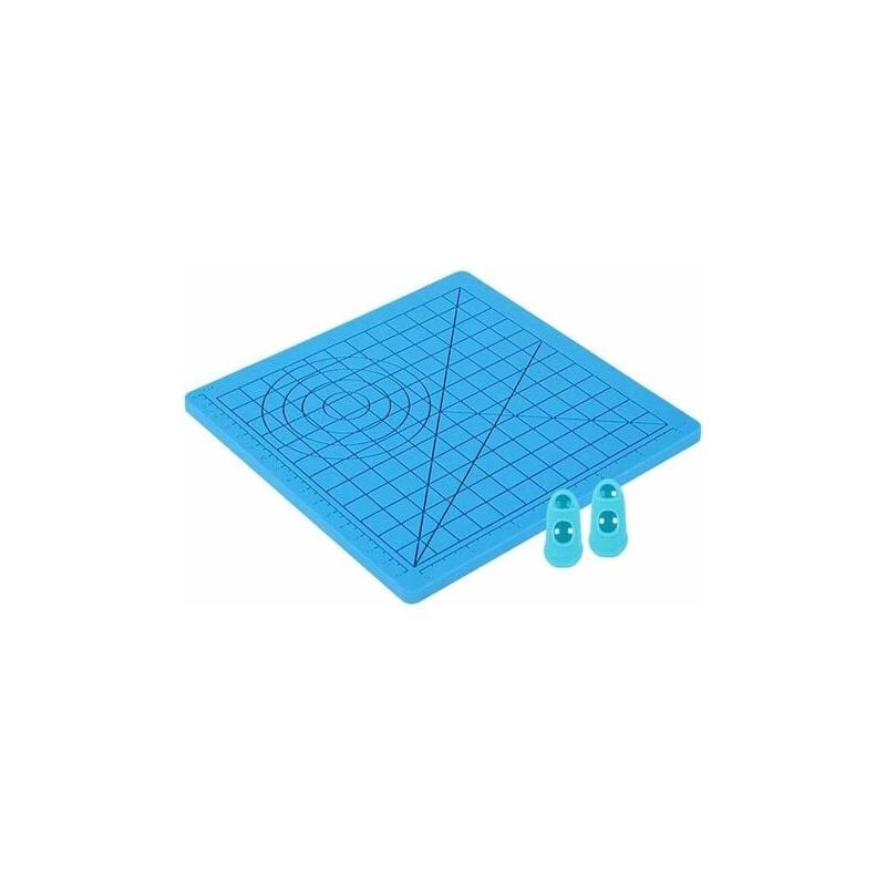 foto del prodotto lablanc tappetino per penna 3d tappetino in silicone per penna 3d con base multiforme e 2 cappucci in silicone per bambini, adulti, principianti,
