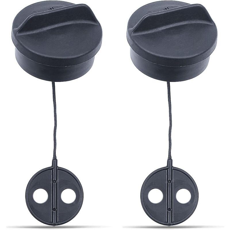 foto del prodotto lablanc tappo del serbatoio del carburante 2 pezzi per stihl fs38 fs45 fs55 fs56 fs80 fs81 fs85 fs88 fs120, tappo del serbatoio del carburante