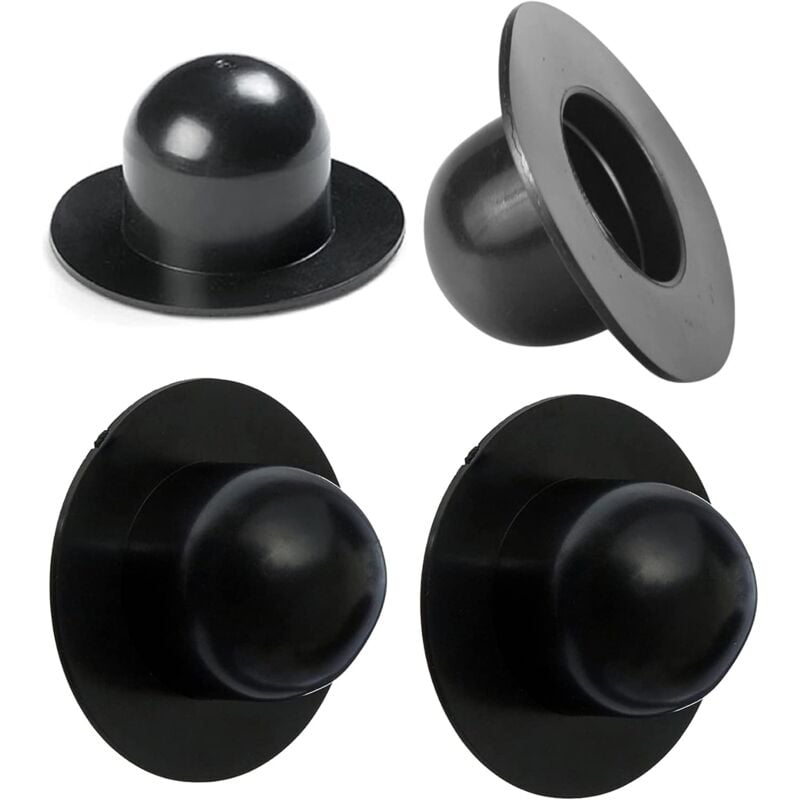 foto del prodotto lablanc tappo di ricambio per filtro piscina compatibile con intex nero confezione da 4 accessori da giardino