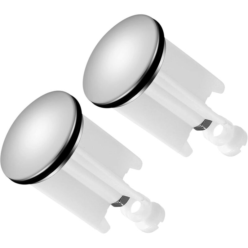 foto del prodotto lablanc tappo universale per lavandino, 2 pezzi, tappo di scarico regolabile, tappo universale per lavandino con filtro anti capelli per lavandino,
