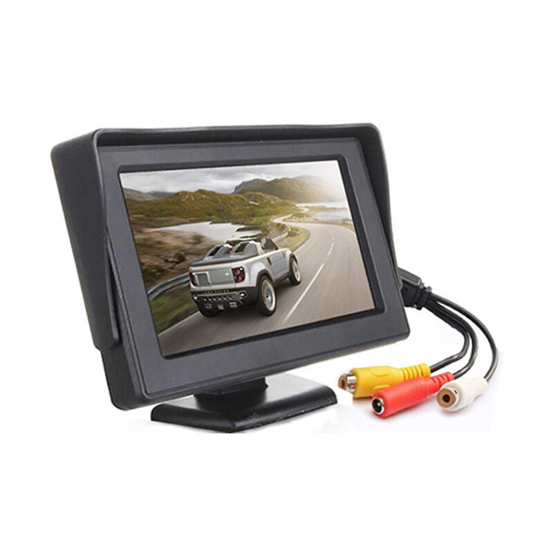 foto del prodotto lablanc telecamera posteriore per auto, lcd da 4,3 pollici, adatta per camper auto camion furgone pickup camper