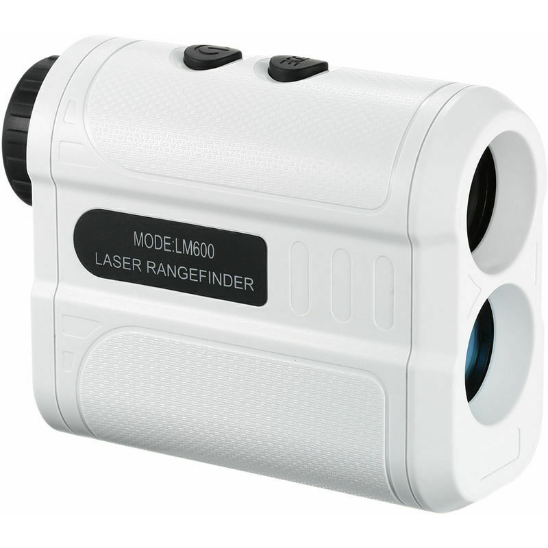foto del prodotto lablanc telemetro laser da golf bianco fornito senza batteria