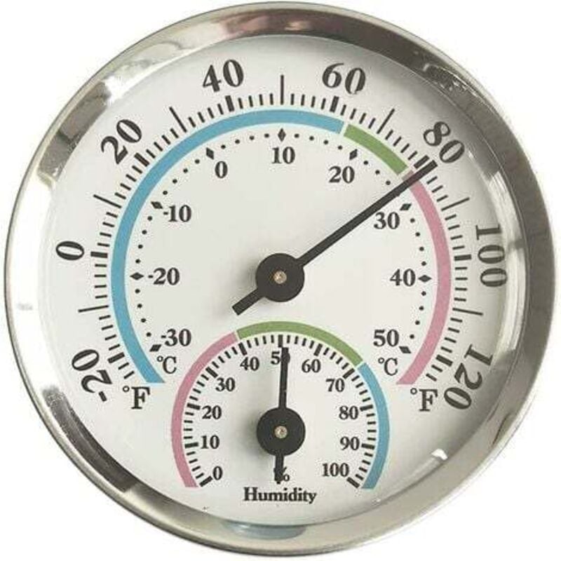 foto del prodotto lablanc termoigrometro, igrometro per temperatura, termometro per interni e igrometro per interni, per uso interno o esterno, resistente alle alte