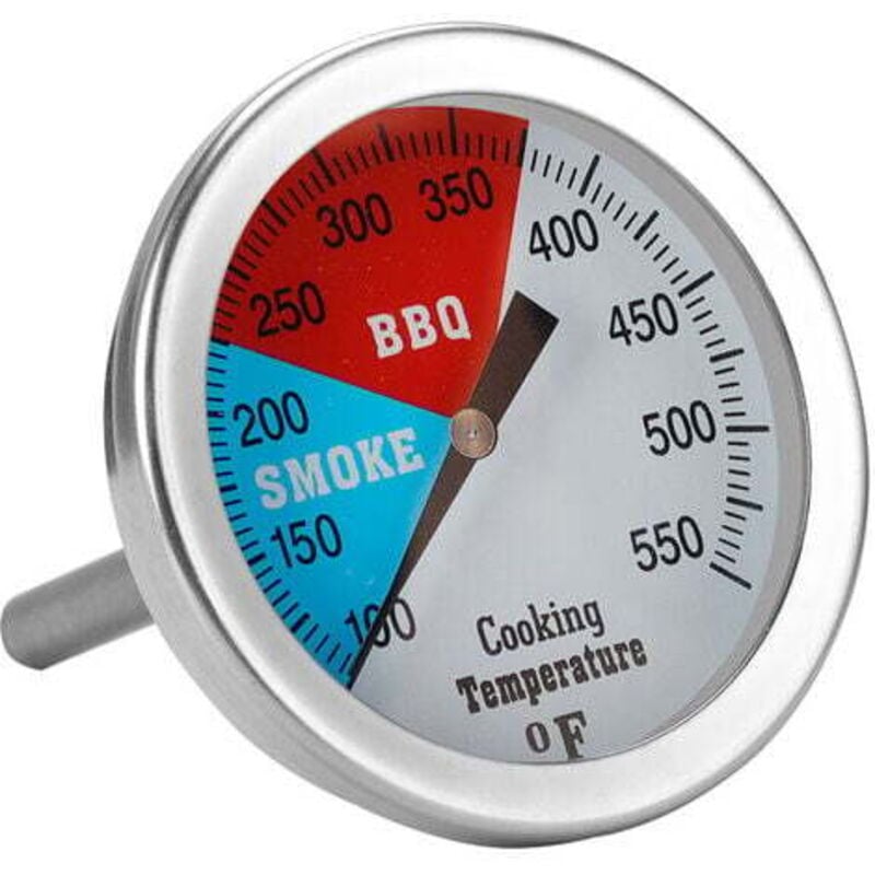 foto del prodotto lablanc termometro per barbecue per affumicatore a carbone, termometro per forno per pizza in acciaio inox da 76 mm, parti di ricambio per barbecue