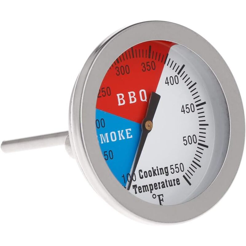 foto del prodotto lablanc termometro per barbecue per affumicatore a carbone termometro per forno per pizza in acciaio inox da 76 mm ricambi per barbecue con
