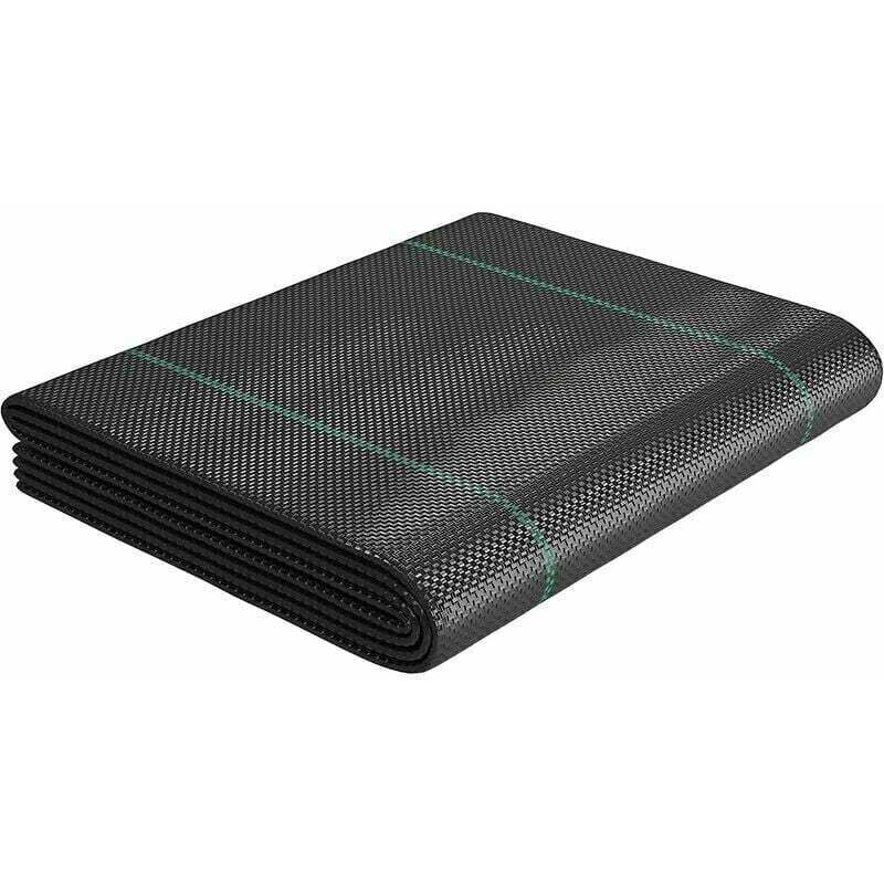 immagine 0 del prodotto lablanc tessuto pacciamante anti erbacce da 10 m , pellicola geotessile anti erbacce resistente agli strappi, elevata sensibilit ai raggi uv 5 m