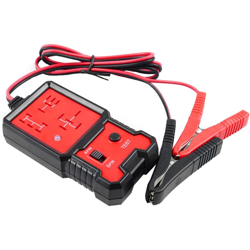 foto del prodotto lablanc tester rel per auto, strumento diagnostico elettronico universale da 12 v per rel di batteria auto, facile da usare