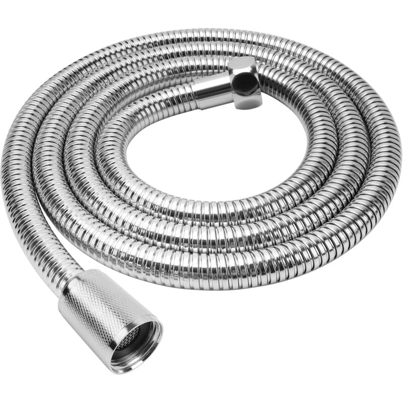 foto del prodotto lablanc tubo flessibile doccia universale, 1,5 m 59 pollici in acciaio inossidabile antitorsione, connettori standard g1 2 in rame, tubo